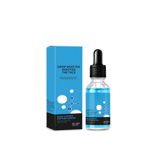 Trendyfave 2Pcs Copper Peptide Repair Serum - Hydrating & Firming Facial Essence for Smooth, Plump & Radiant Skin