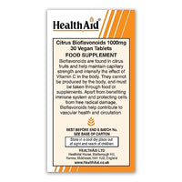 HealthAid Citrus Bioflavonoids - 30 Tablets
