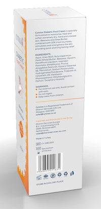 Cytolax Diabetic Foot Cream 200ml | with 10% Urea, Shea Butter, Beeswax | Softens & Moisturises Rough, Hard, Cracked, Callused Feet | Foot Care Cream to Improve Elasticity & Smoothen Skin