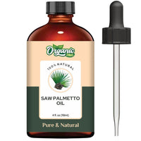 ORGANIC ZING Organic Zing Saw Palmetto Oil 118 ml (3.99 fl oz) – Cold Pressed Carrier Oil for Hair Care Formulations, Scalp Treatments & DIY Cosmetic Preparations