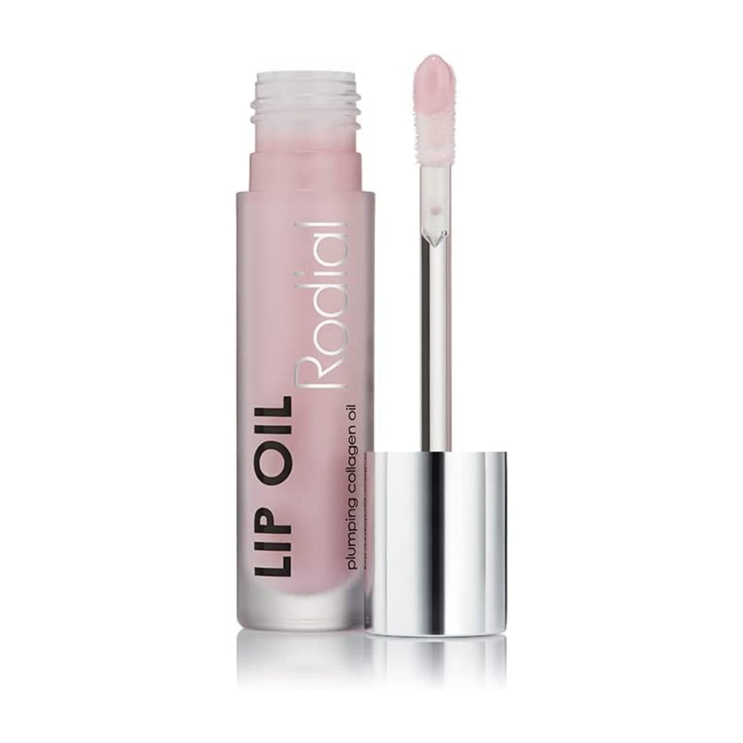 Rodial Plumping Collagen Lip Oil 4ml, Vegan Collagen-Infused Lip Oil with Macadamia and Jojoba Oil, Deep Hydration for Fuller-Looking Pout, Ultra-Nourishing Formula for Supple and Silky Lips
