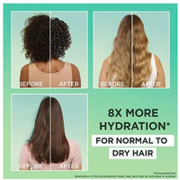 Garnier Fructis Hair Food Aloe Vera Shampoo, Natural Hydrating Shampoo, Vegan, 350 Ml