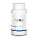 BIOTICS HCl Plu from Research, Supplies Betaine Hydrochloride, Pepsin, Glutamic Acid and More. Supports Healthy Digestion, 90 Tabs