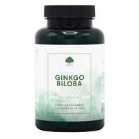 Ginkgo Biloba Capsules | 400mg of Ginkgo Biloba per Capsule | 120 Vegan Capsules | G&G Vitamins