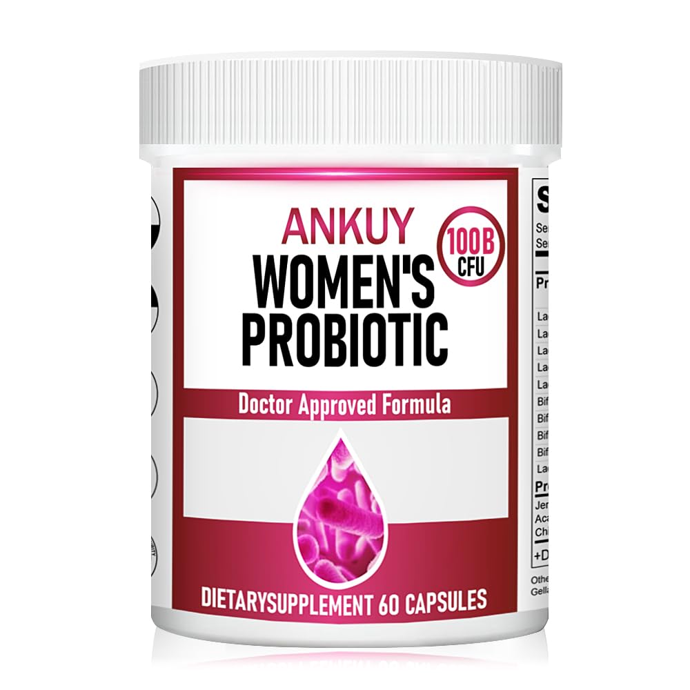 Probiotics for Women - PH Balance, Digestive, UT, & Feminine Health - 100 Billion CFU -10 Unique Strains for Women - Organic Prebiotics, Cranberry Extract+ - Womens Probiotic - 60 Capsules
