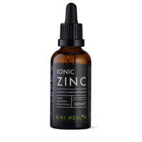 KIKI HEALTH KIKI Health Ionic Zinc Liquid Concentrate | Purely Natural Premium Organic Zinc Supplement | 10mg/Serving, 100% RI | Immune System Booster | Easy to Use & Mineral Drops | Vegan - 50ml
