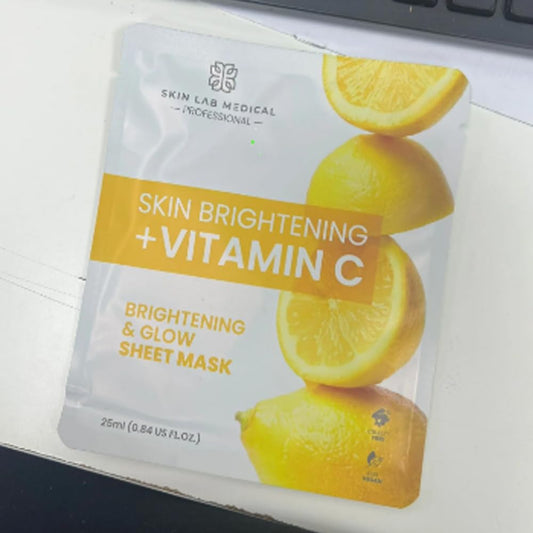 Skin Brightening + Vitamin C Professional Face Mask 5 masks