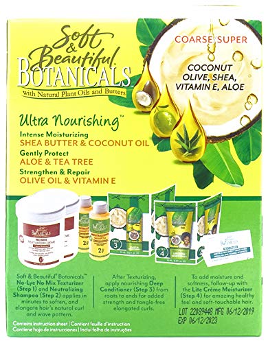 Soft & Beautiful Botanicals Texturizer Ultra Nourishing Coarse - Super