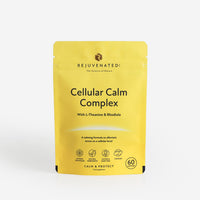 Rejuvenated Limited Rejuvenated Cellular Calm Complex - Nootropic & Adaptogen Blend for Stress & Anxiety Relief for Adults - Calming Formula and Stress Relief Supplement with L-Theanine & Rhodiola (60 Capsules)