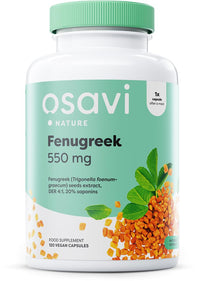 OSAVI Osavi Fenugreek, 550mg - 120 vcaps