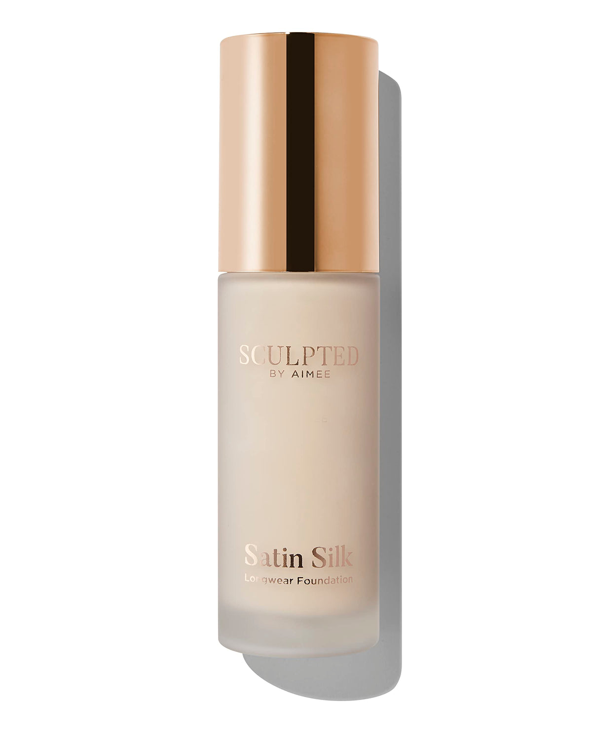 SCULPTED by Aimee Connolly Satin Silk Longwear Foundation from Sculpted by Aimee (Fair 2.0) - Lightweight, Hydrating & Buildable High Coverage, Sweat-Resistant Foundation