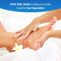 Pedicure Grade Foot Masks That Remove Dead Skin | Smooth and Soften Foot Peel mask for Dry Cracked feet Premium | Callus Removal | Imperial Feet
