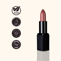 Lola Make Up by Perse LOLA Make Up by Perse Intense Colour Lipstick – Glossy Finish, Full Coverage, Ultra-Rich Pigments, Creamy Hydrating Formula, Nude Lipstick, Vegan Formula – 012-Mocca