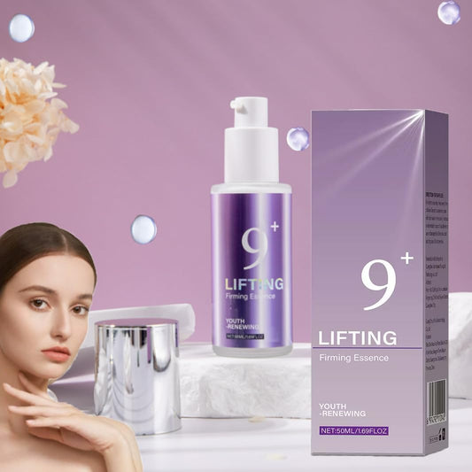 PLVNNZ No.9 ESsence,No.9 ESsence Anti-Aging Serum,Firming & Brightening Treatment for Women, Reduces Wrinkles, Uneven Skin Tone, with NAD+ Bio Lifting Complex 50ml