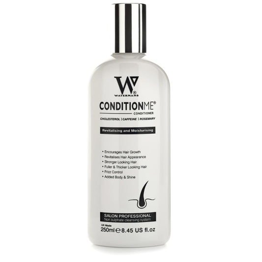 Watermans Hair Growth Conditioner - Infused with Caffeine, Rosemary & More - Suitable for All Hair Types Including Afro - Nourishing Treatment for Dry & Damaged Hair