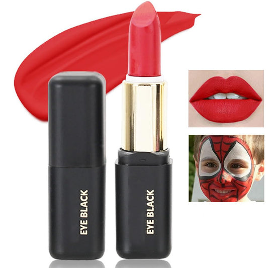 ZDHSOY Red Matte Lipstick for Halloween Gothic Cosplay Makeup, Non-Stick Cup Velvet Waterproof and Long Lasting Lip Gloss Matte Lipstick (Red 04)