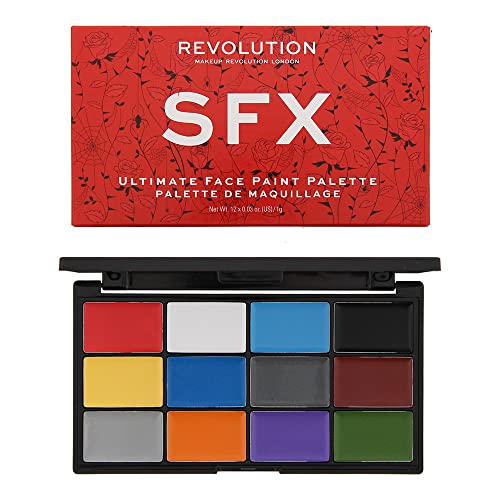 Makeup Revolution Revolution SFX Face Paint Palette 12 x 1g