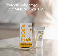 BIOGAIA Protectis Probiotic Drops with Vitamin D3 10ml Suitable for Newborn Babies,Balance Baby’s Gut Flora and Support Immune System. Contains BioGaia Patented L Reuteri DSM 17938.