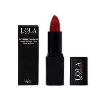 Lola Make-Up Intense Colour Lipstick, Rich Pigmentation, Long Lasting, Enriched With Hyaluronic Acid, Vitamins And Mango Butter, Vegan No. 013 Cashmere Berry