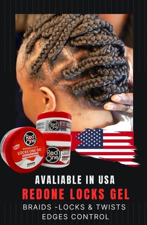 Redone locks one gel for loc & twists braids and edges 250ml | Hair Styling Locks One Gel | Excellent for All Hair Types | Lock & Twists |Braids | Edge Control | Hair Styling Gel | Supreme Hold