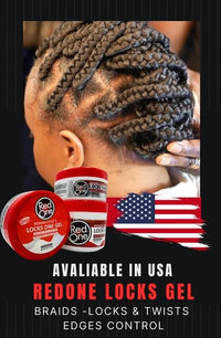 Redone locks one gel for loc & twists braids and edges 250ml | Hair Styling Locks One Gel | Excellent for All Hair Types | Lock & Twists |Braids | Edge Control | Hair Styling Gel | Supreme Hold