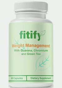 Fitify - All Natural/Weight Management Support - 60 Capsules - Vegan/New & Sealed/Slim Warriors