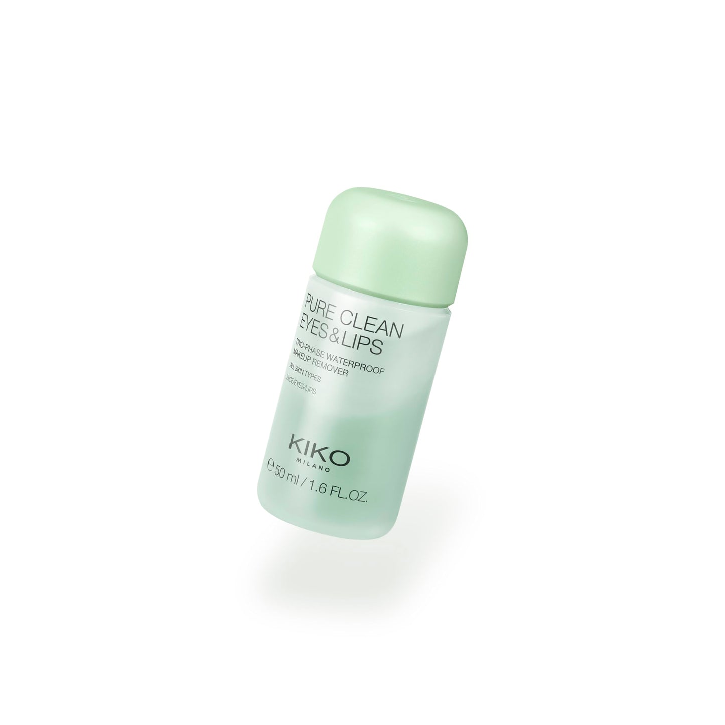 KIKO Milano Pure Clean Eyes&Lips Mini, Mini Two-Phase Make-Up Remover For The Eyes And Lips