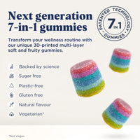 UPSA x Nourished 7-in-1 Skin Lift Collagen Gummies 30 Vegetarian Gummies