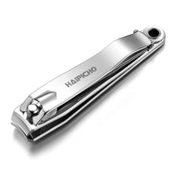 haipicho Nail Clipper, Made with Heavy Duty Stainless Steel, Suitable for Thick Fingernail Toenail Men Women (Silver 1 Pack)
