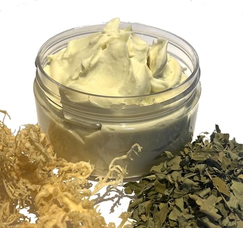 CocoaShea Body Creams | Vegan skincare | GENNI Raw Sea Moss Creams made with virgin Coconut, Argon, Advocado Oils, Shea and cocoa buttert for health, beauty and wellbeing | (Moringa)