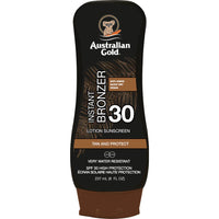 Australian Gold Sun Lotion SPF 30 with instant bronzer 237 ml