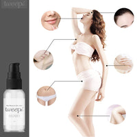 Tweepi Hair Growth Inhibitor Serum Oil- Permanent Body & Face Hair Removal- Modern Day Ant Egg Oil- Paraben Free- MADE IN UK- 50G