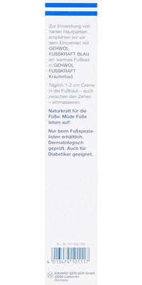 Gehwol Foot Cream Tube, Blue 125 ml
