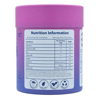 Moosh Mushroom Gummies 3000mg - 60 Gummies (Reishi, Lions Mane, Chaga, Coryceps) Sugar Free, 100% Vegan (Hair, Skin & Nails)