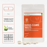 Vytaliving VYTALIVING Baobab Cleanse Tablets - Improves Digestive System, Immune Booster, Ideal for Health and Well-Being | 60 Tablets