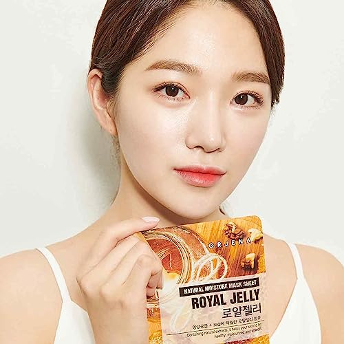 Orjena ORJENA | Natural Moisture Royal Jelly Mask Sheet | 23mL X 3 PACK | K-Beauty