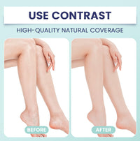 LOPHE Body Coverage Perfector, Leg Makeup Waterproof No Transfer Full Coverage Body Makeup Scar Tattoo Cover Up Cover Veins Concealer Light Concealing Foundation Cream for Body Face Makeup