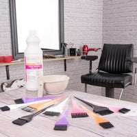 CoolBlades Professional Large Purple Hair Tint Brush - Ergonomic Handle, Nylon Bristles for Even Colour Distribution - Ideal for Salon & Home Use