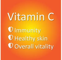 Haliborange Seven Seas Effervescent Vitamin C Tablets, Orange, 20 count
