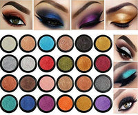 Phoera PHOERA Super Vibrant Ultra-Metallic Eyeshadow Long Lasting Waterproof Shimmer High Pigment Glitter Eye Shadow Palette Cosmetic Makeup AQUAPURITY (101 CREAM)