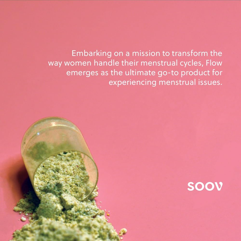 Flow by Soov | Daily Period Health Multivitamin | Relieve Hormonal Imbalances Throughout The Month | G&G Vitamins