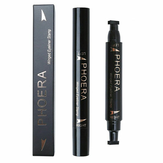Phoera AQUAPURITY - PHOERA Wing Eyeliner Stamp Wing It Liquid Eyeliner Pen Waterproof Eye Makeup Left & Right Eye Stamp