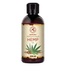 AROMATIKA trust the power of nature Hemp Oil 250ml - 100% Natural & Pure Cold Pressed Carrier Oil - Used for Skin Care - Haircare - Massage - Cosmetics - Aluminum Bottle - Oils Hemp