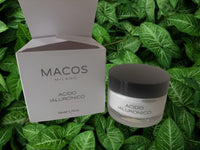 MACOS MILANO Hyaluronic Acid Face Cream 50 ml – Anti-Aging Moisturizer, Day Treatment for Dry and Sensitive Skin, Wrinkle Reduction, Natural Formula