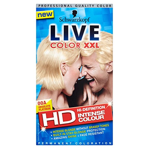 Schwarzkopf LIVE XXL 00A ABSOLUTE PLANTINU 1