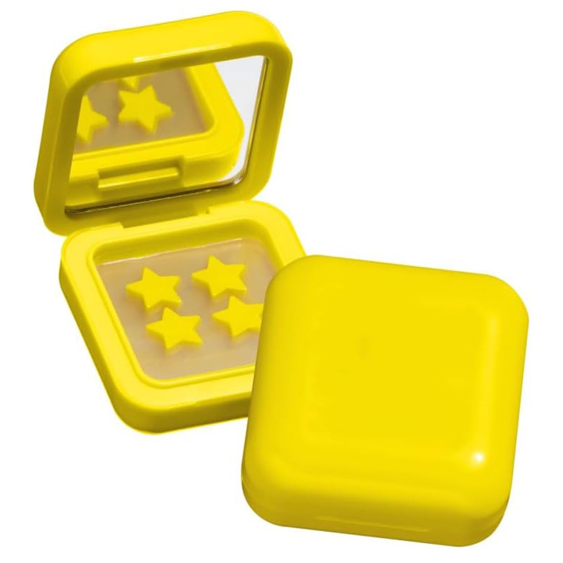 DERDOUT 3 boxes of 3 colors of water-based gel acne patches, absorb liquids and reduce redness and swelling, cute star shaped (32 pills per box)