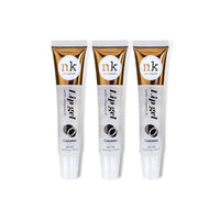 Nicka K NK lip gloss gel 15ml Vitamin E, Shiny, Nourishes, Lip gel (Coconut, Pack Of 3)