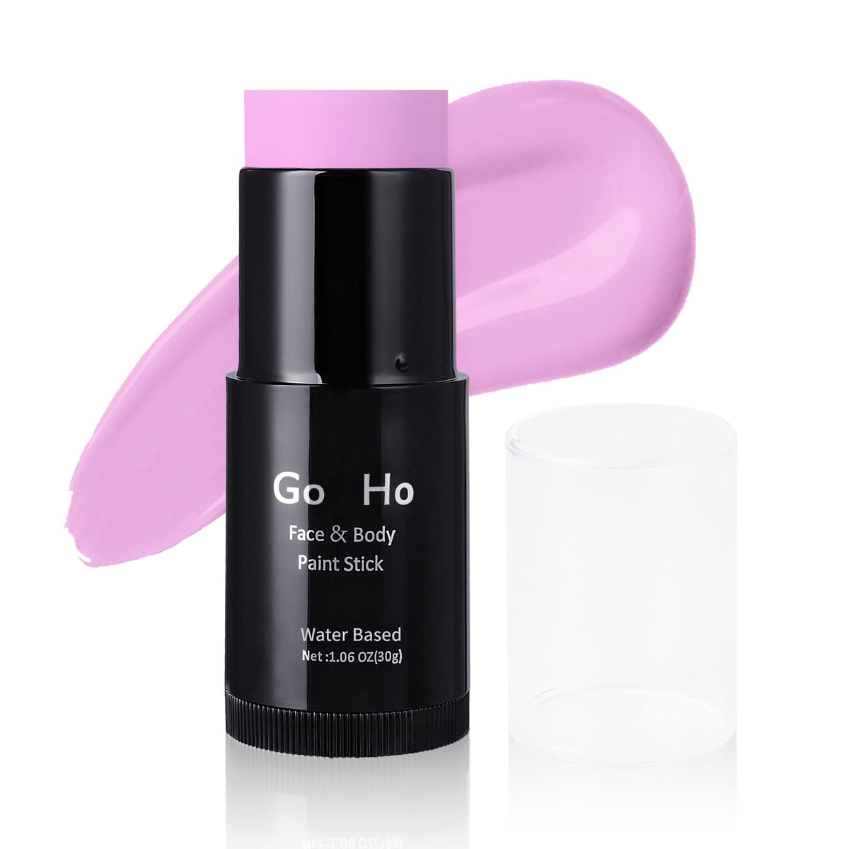 Go Ho Water Based Pastel Pink Face Paint Stick Washable (1.06 Oz),Non-toxic Cream Body Paint,Full-coverage Face Body Paint Makeup Stick for Theater Halloween SFX Cosplay