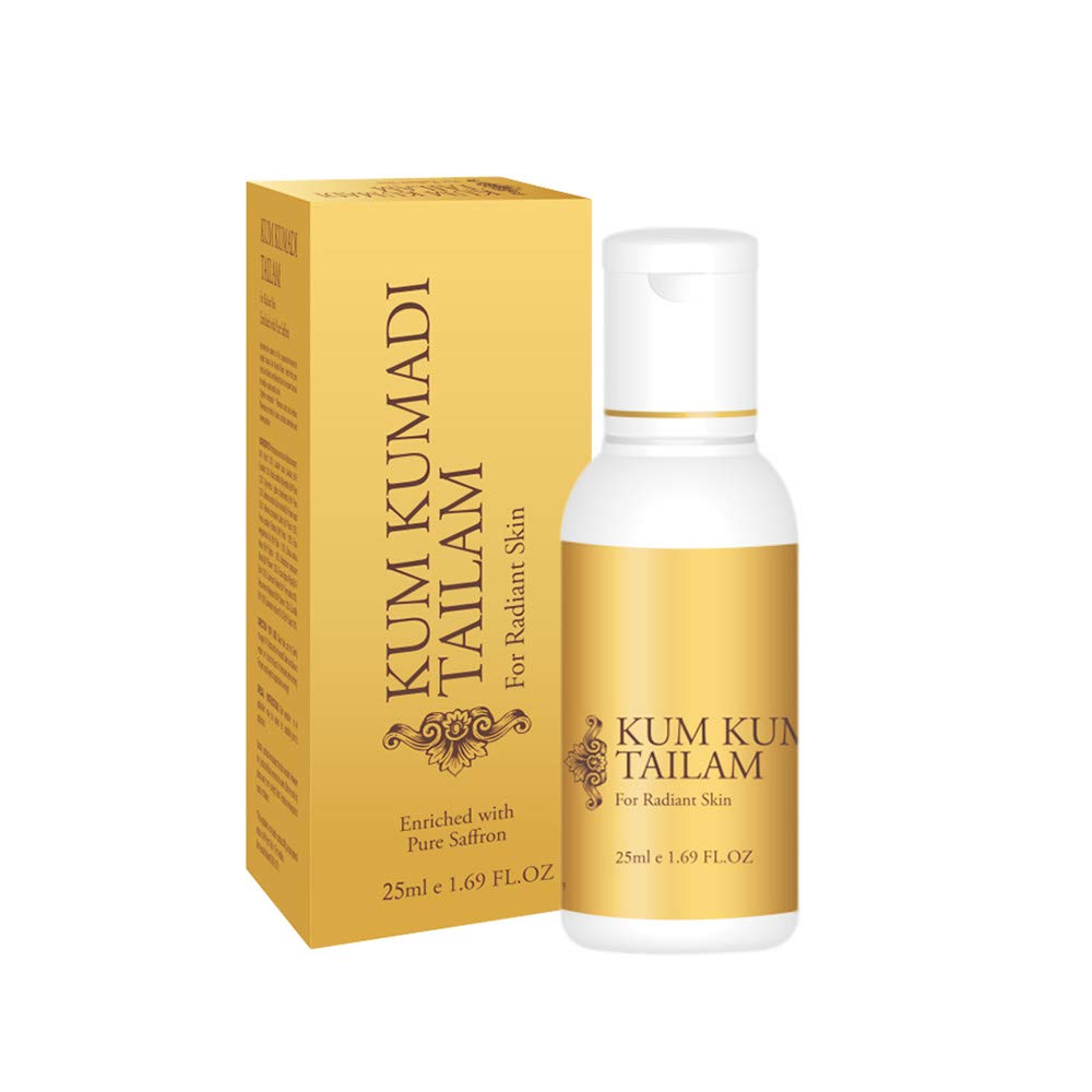 MIRSSA Vasu Kumkumadi Tailam 100% Ayurvedic - controls Acne, Rosacea, Pimples and gives Radiant Skin - Enriched With Pure Saffron – 25ml