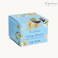 Di Palomo Orange Blossom & Honey Lip Balm 10ml | Moisturising Lip Treatment with Tint | Vaseline Hydrating Lipbalm Care for Dry, Cracked Lips